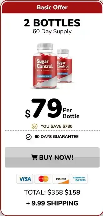 2 bottles of Sugar Control