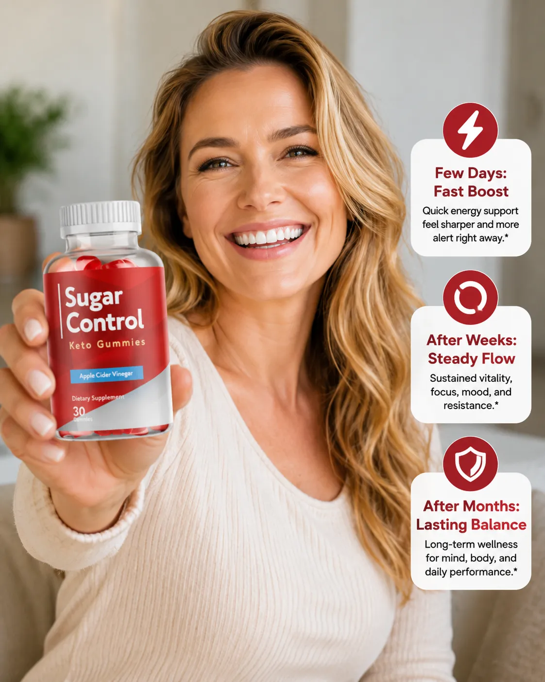 Sugar Control results timeline